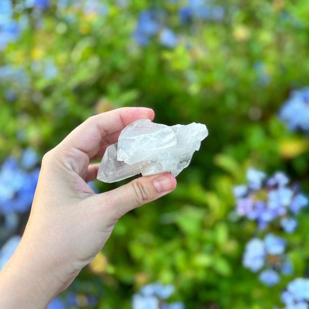Clear Quartz Raw Cluster Crystal